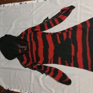 Lip Service No Future Hooded Tunic S